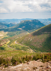 Rugged Landscape of Rocky Mountain National Park