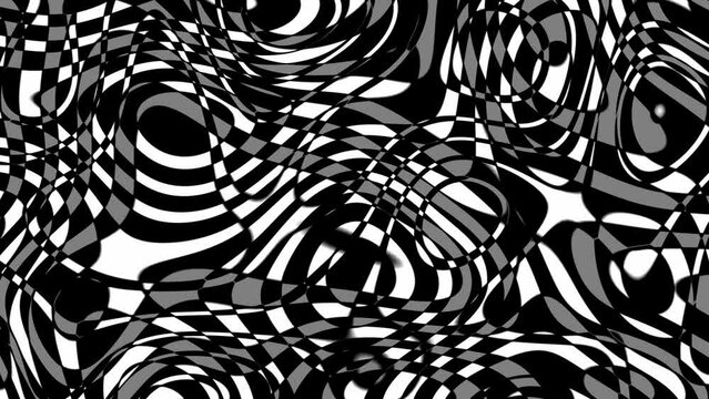 black and white seamless pattern