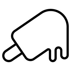 chocolate ice cream line 