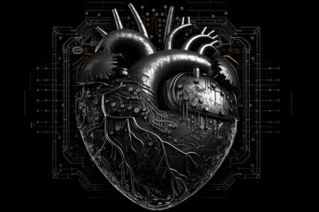Electronic Heart. Generative AI