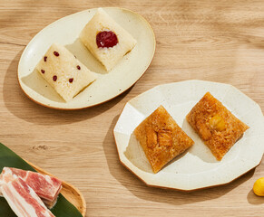 zongzi, rice dumplings, Chinese food, specialty, glutinous rice