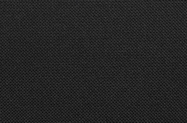 texture of black moisture resistant fabric, close-up