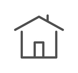 Contact related icon outline and linear symbol.	
