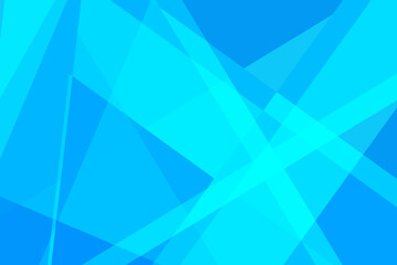 Blue Geometric Shape Pattern. Abstract Background. Technology Banner Wallpaper. Vector