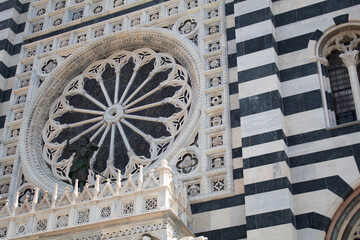 Photographic shots of the minor Basilica of San Giovanni Battista.