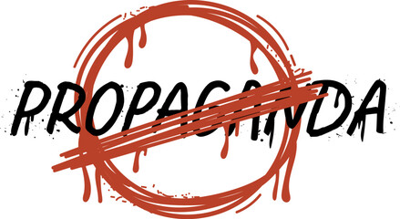 Stop Propaganda Street Art © Mykola Syvak