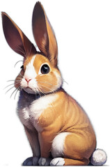 Obraz premium 귀여운 토끼