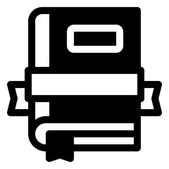 Book Glyph Icon