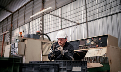 The robotic technician examine the quality and precision of workpieces, metal components. Inspecting the signal of wear, defects, damage, or faults. Monitoring and reporting results to supervisors.