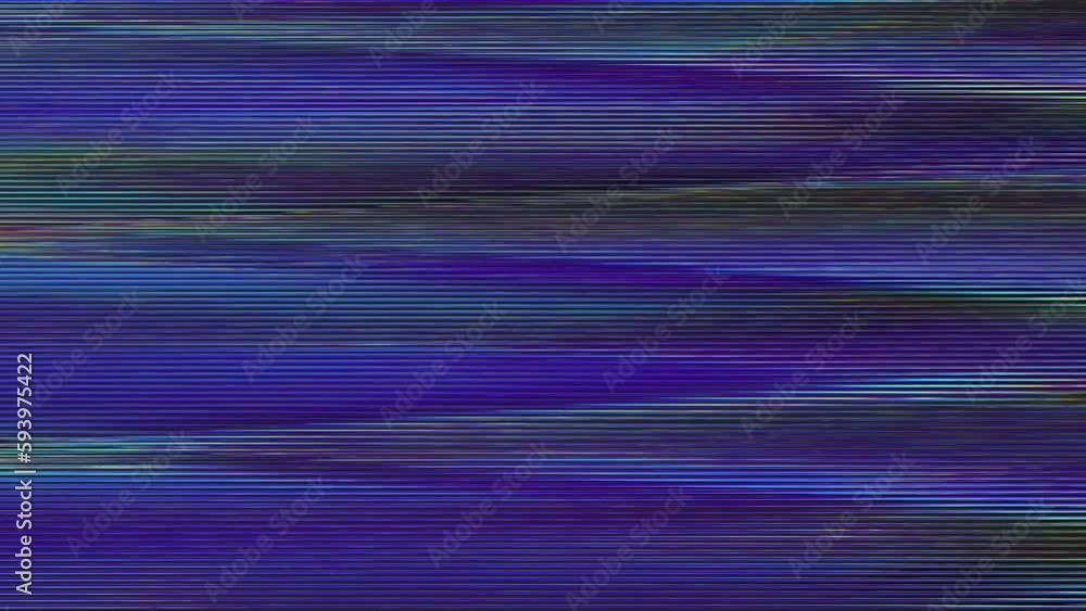 Aufkleber Abstract fast flickering texture with artifacts codec. 4k Looping footage. Imitation of Datamoshing video. Horizontal artifacts like thin lines.