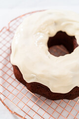 Red velvet bundt cake