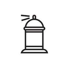 Fabric Perfume Sewing Outline Icon