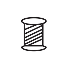 Knit Machine Sewing Outline Icon