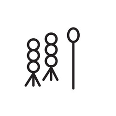 Accessories Sewing Element Outline Icon