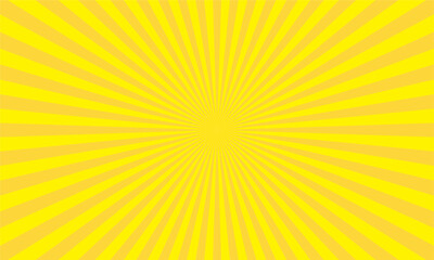 orange and yellow sunburst background template vector,wallpaper.