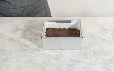 Chocolate macadamia fudge