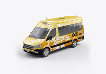 Passenger Van Mockup