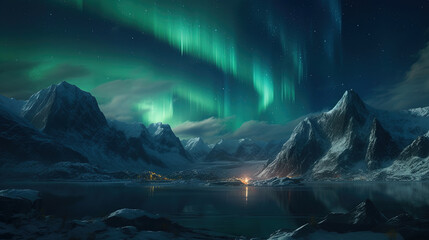 Naklejka premium Fluid colorful abstract art. Surreal patterns. Generative AI. 