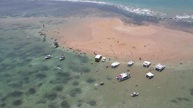 the bluest beach in Jo&atilde;o Pessoa AREIA RED (a praia mais azul em jo&atilde;o pessoa AREIA VERMELHA)