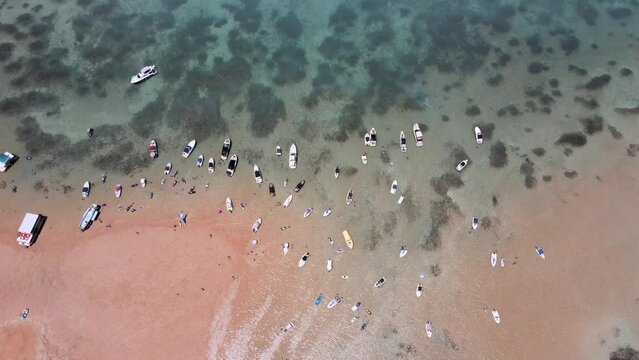 the bluest beach in Jo&atilde;o Pessoa AREIA RED (a praia mais azul em jo&atilde;o pessoa AREIA VERMELHA)