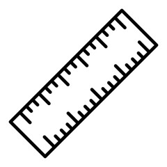 Ruler Line Icon