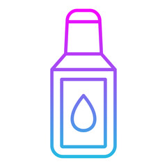 Correction Fluid Line Gradient Icon
