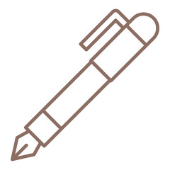Pen Multicolor Line Icon