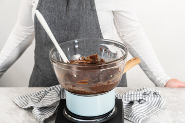 Chocolate hazelnut fudge