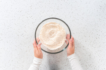 Simple vanilla bundt cake from box cake