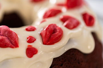 Red velvet bundt cake