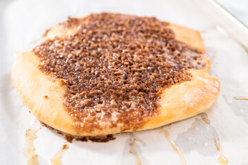 Cinnamon Dessert Pizza