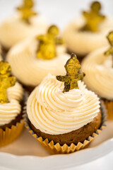 Gingerbread cupcakes