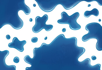 drop blue background 