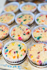 Funfetti cupcake