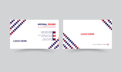 Minimalist Modern creative business card template