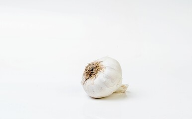 Garlic bulb isolated on a white background