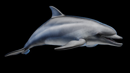 3d illustration of a dolphin