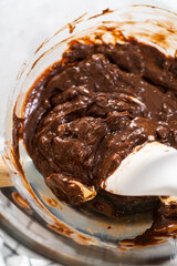 Homemade candy cane fudge