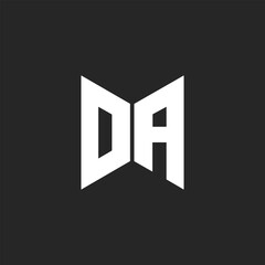 modern creative DA logo designs 