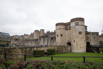 Fototapeta na wymiar The beautiful Tower castle in London
