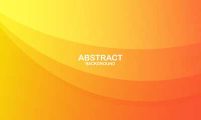 Abstract orange background. Fluid shapes composition. Eps10 vector