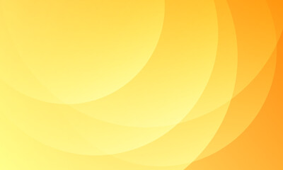 Abstract orange background with waves. Vector illustration