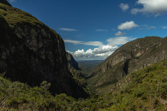 natural landscape in Serra do Cip&oacute; in the city of Santana do Riacho, State of Minas Gerais, Brazil