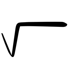 Mathematical symbol icons in hand drawn doodle style  vector illustration