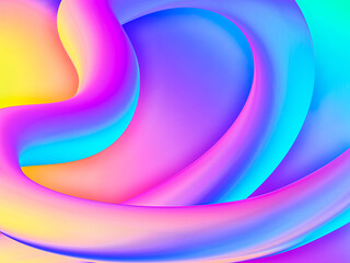 abstract background with waves