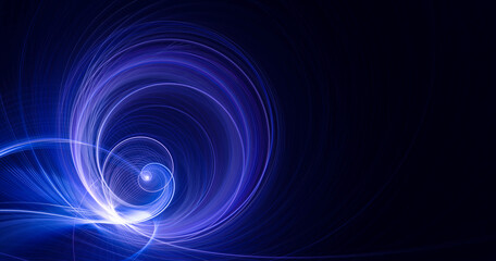 Technological textured background. Fractal graphics. Science and technology concept.