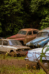 old rusty car