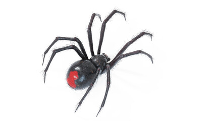 3d illustration of a black widow