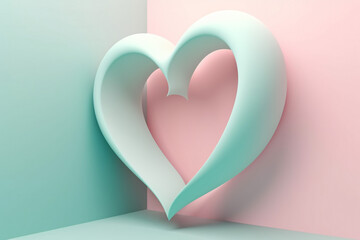 Heart Shape Background Image