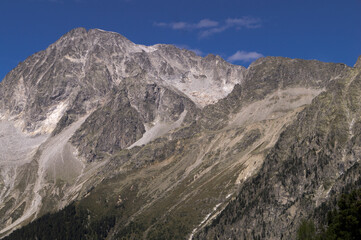 Monte Collalto, the highest peak of the Vedrette di Ries in Val Pusteria